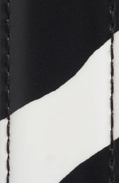 Shop Dolce & Gabbana Zebra Stripe Leather Belt In Hw3tu Zebra New