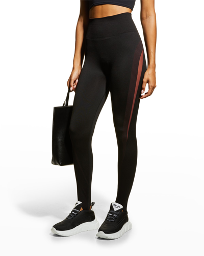 Wolford Thermal Leggings Featuring Infrared Technology In Lion Black