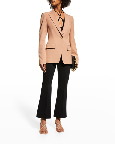 Shop A.l.c Edie Single-breasted Jacket In Light Camel