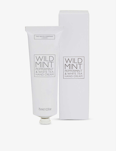 Shop The White Company None/clear Wild Mint Hand Cream 75ml