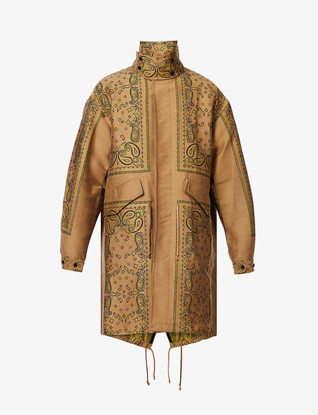 2022／TOGA VIRILIS Paisley Jacquard Coat