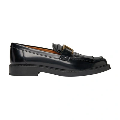 Shop Tod's Timeless Loafers In Nero