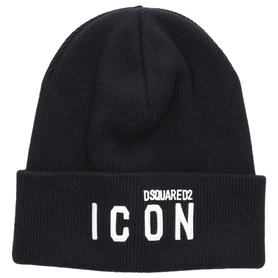 Shop Dsquared2 Unisex Benaie Be Icon Cotton In Black