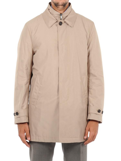 Shop Fay Men's Beige Other Materials Outerwear Jacket