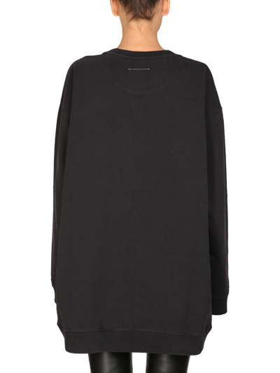 Shop Maison Margiela Women's Black Other Materials Sweatshirt
