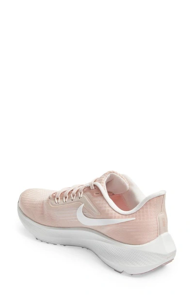 Shop Nike Air Zoom Pegasus 39 Running Shoe In Pink Oxford/ Summit White