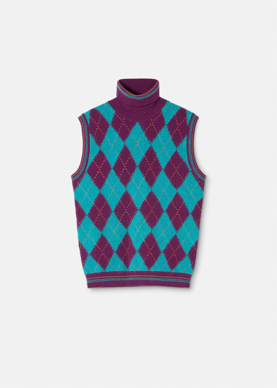 versace sweater vest