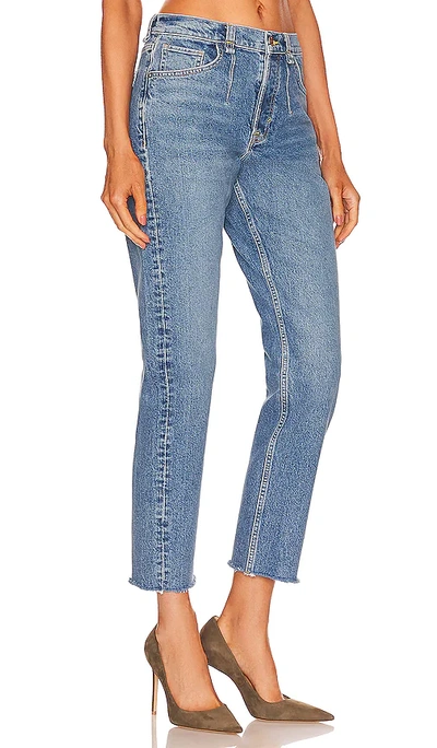 Shop Free People X Care Fp A New Day Mid Jean In Blue