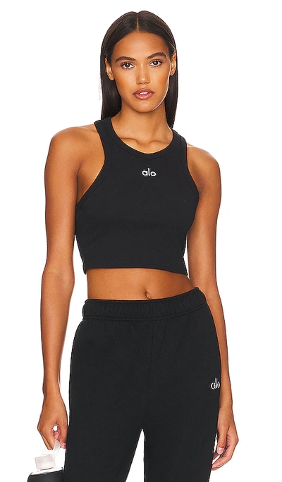 Shop Alo Yoga Aspire Tank In Black