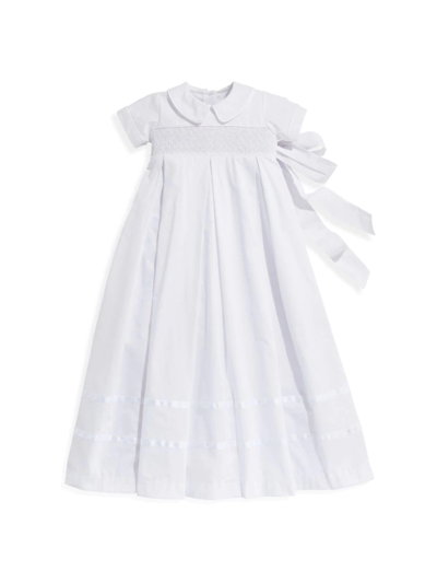 Shop Bella Bliss Baby's Smocked Christening Gown In White