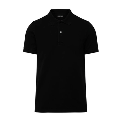 Shop Tom Ford Polo In Blk
