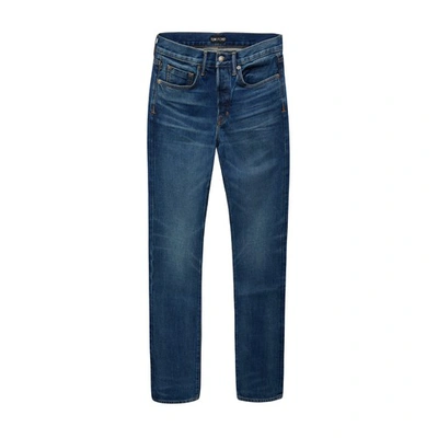 Shop Tom Ford Jeans In Md Blu Sld