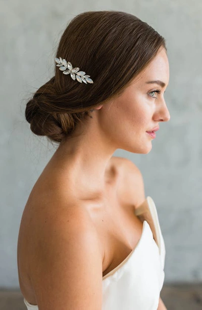Shop Brides And Hairpins Fiorella Comb In Silver