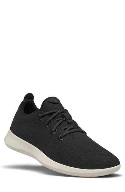 Shop Allbirds Wool Runners Sneaker In True Black