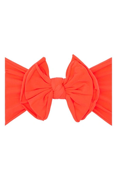 Shop Baby Bling Fab-bow-lous Headband In Red Hot