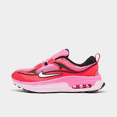 Shop Nike Women's Air Max Bliss Next Nature Casual Shoes In Laser Pink/white/solar Red/pink Foam/black