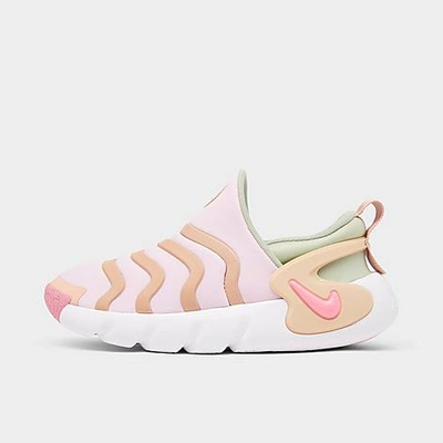 Shop Nike Little Kids' Dynamo Go Casual Shoes In Pink Foam/pink Gaze/sesame/honeydew