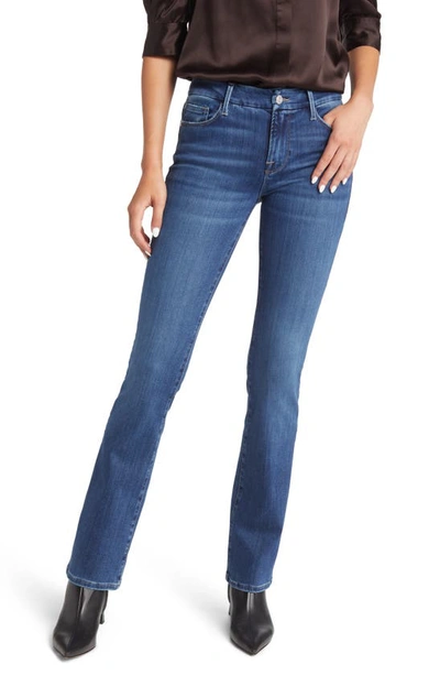 Shop Frame Le Mini Boot Jeans In Lupine