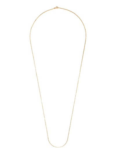 Shop Aurelie Bidermann 18kt Yellow Gold Forçat Chain Necklace