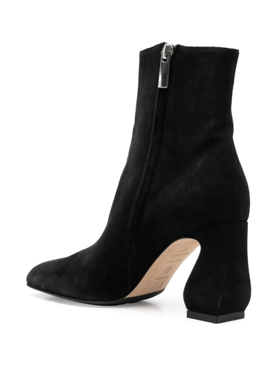 Shop Sergio Rossi Slip-on Ankle Boots In Black