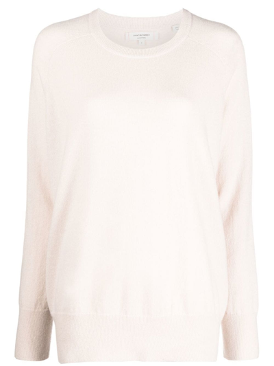 Shop Chinti & Parker Long-sleeved Cashmere Jumper In Neutrals