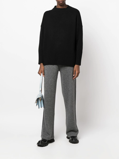 Chinti & Parker Comfort Cashmere Jumper In Black