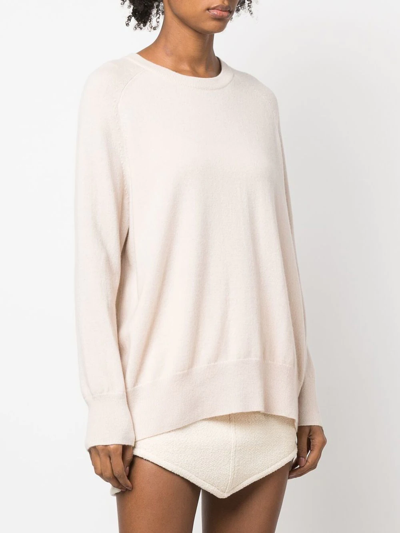 Chinti & Parker Long-sleeved Cashmere Jumper In Neutrals