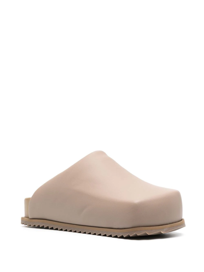 Yume Yume Square-toe Mules In Neutrals