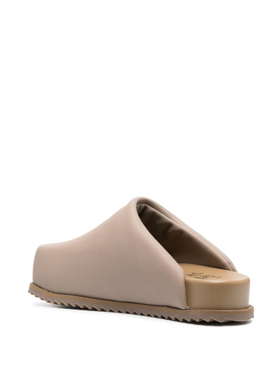 Yume Yume Square-toe Mules In Neutrals