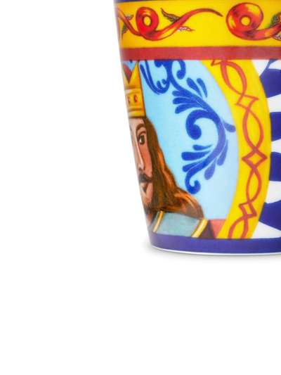 Dolce & Gabbana Archive-print Porcelain Mug In White