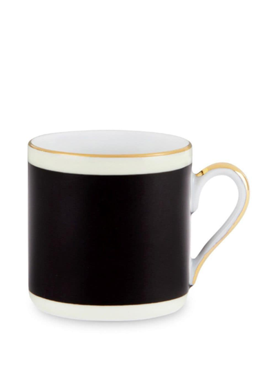 Dolce & Gabbana Tiger Espresso Set In Black