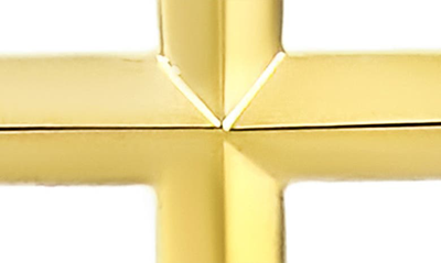 Shop Bony Levy 14k Gold Cross Pendant In 14k Yellow Gold