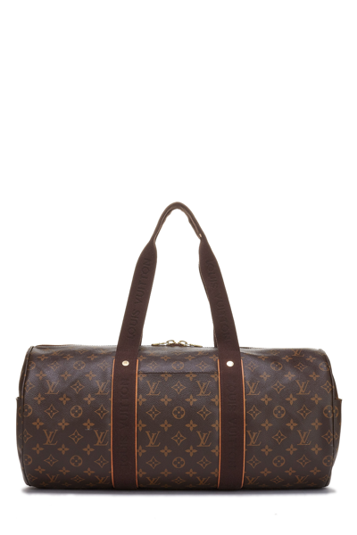 Pre-owned Louis Vuitton Monogram Canvas Beaubourg Sporty Duffle