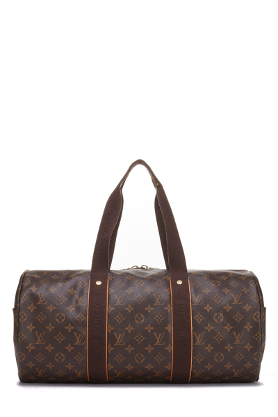 Pre-owned Louis Vuitton Monogram Canvas Beaubourg Sporty Duffle