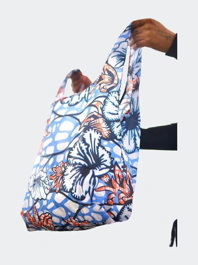 Shop Diop The Gazani Reusable Bag In Blue