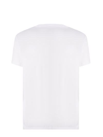 Shop Maison Margiela T-shirt Mm6  Icons In Cotton In Bianco