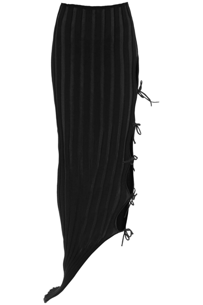 Shop A. Roege Hove Katrine Long Skirt In Black