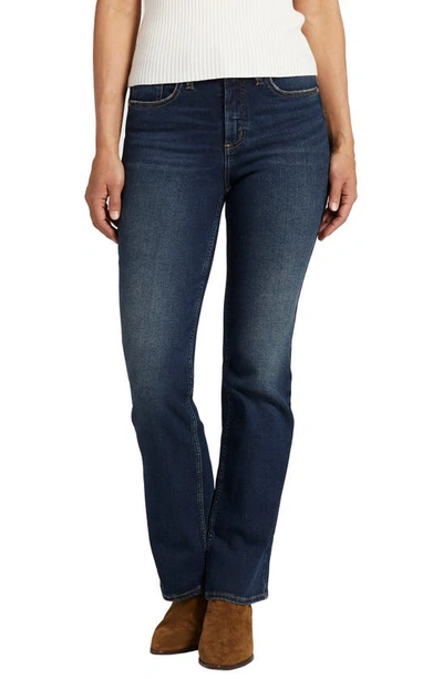 Shop Silver Jeans Co. Infinite Fit High Waist Bootcut Jeans In Indigo
