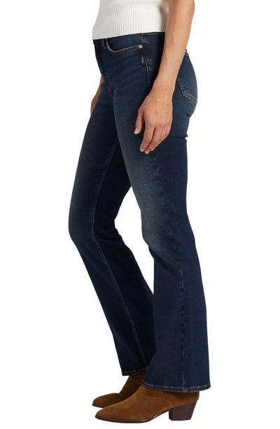 Shop Silver Jeans Co. Infinite Fit High Waist Bootcut Jeans In Indigo