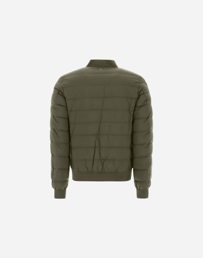 Herno アビエイタージャケット In Green/beige