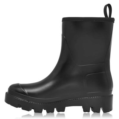 Shop Gia Borghini Giove Wellington Rain Boots In Black