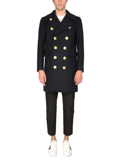 Shop Dsquared2 Peacoat In Blue