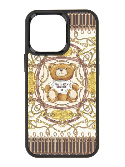 Shop Moschino Case For Iphone 13 Pro In Multicolour