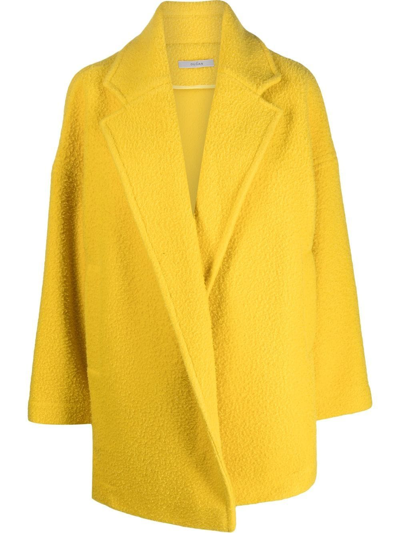Shop Dušan Wool-cashmere Wrap Coat In Gelb