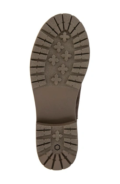 Kensie Khai Bootie In Brown Microfiber