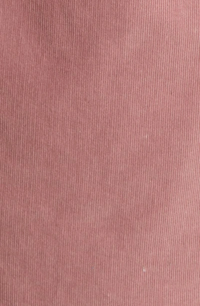 Shop Frame Long Sleeve Corduroy Button-up Shirt In Dress Rose