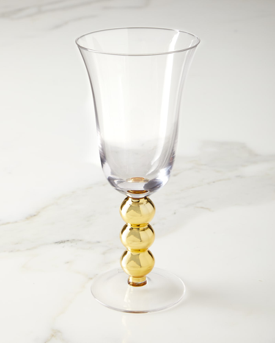 Shop Neiman Marcus Gold Ball Single Glass Goblet