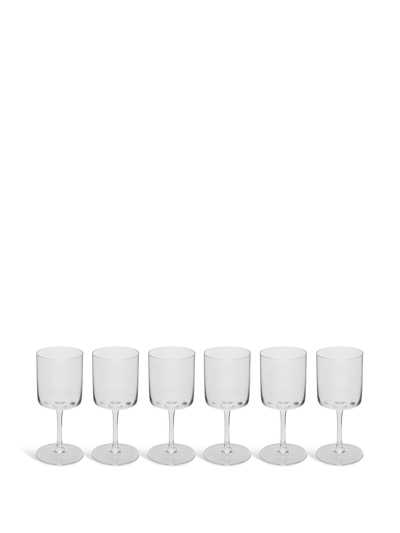 Shop Ichendorf Milano Amalfi Set-of-six Water Glasses In Weiss