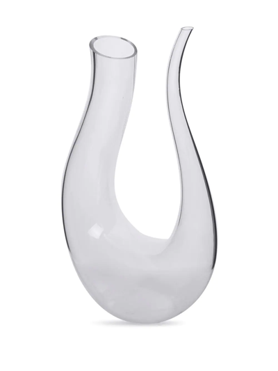Shop Ichendorf Milano Lemuse Arpa Large Decanter In Weiss