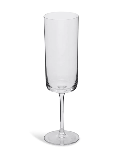 Shop Ichendorf Milano Amalfi Set-of-six Flute Glasses In Weiss